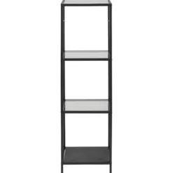 Notting Hill Bokhylla 119x35x37 cm Glas