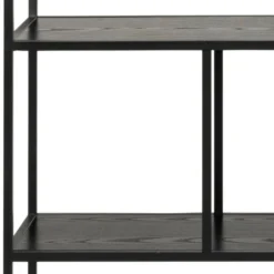 Notting Hill Bokhylla 150x135x35 cm Svart Ask