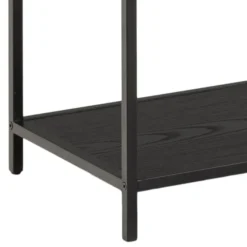 Notting Hill Bokhylla 150x135x35 cm Svart Ask