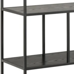 Notting Hill Bokhylla 150x135x35 cm Svart Ask