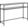 Notting Hill Konsolbord 120x35 cm Svart Ask