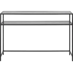 Notting Hill Konsolbord 120x35 cm Svart Ask