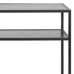 Notting Hill Konsolbord 120x35 cm Svart Ask