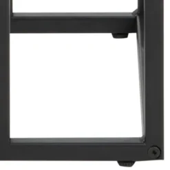 Notting Hill Sidobord 63x43x35 cm Svart Ask