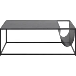 Notting Hill Soffbord 110x60 cm Svart Ask