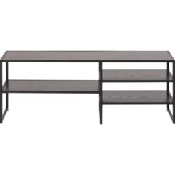 Notting Hill TV-bänk 120x33 cm Svart Ask