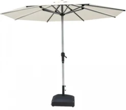 Novara Parasoll 3 m Beige