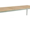 Nox Bord 240x90 cm Grön / Teak