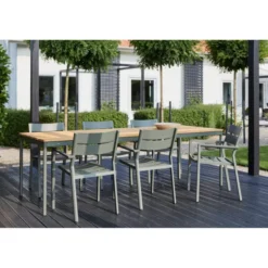 Nox Utebord Nordic Green/Bambu
