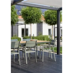 Nox Utebord Nordic Green/Bambu
