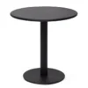 Näsby Cafébord Ø70 cm Svart