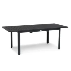 Nydala Utebord 96x200/280 cm Svart
