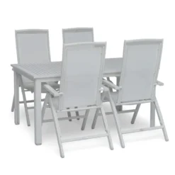 Nydala Utebord 96x150/200 cm Vit