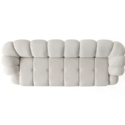 Octavio (268 x 70 x 80 cm) 4-sits soffa Vit