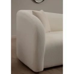 Ohrid (170 x 76 x 75 cm) Creme 2-sitssoffa
