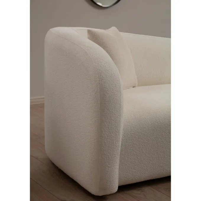 Ohrid (170 x 76 x 75 cm) Creme 2-sitssoffa