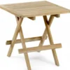 Opal Bord Vitblästrad Teak