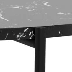 Opera Sidobord 52cm Svart Marmor