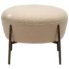 Orbit Fotpall Frosted Almond