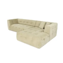 Oslo Corner (300-150 x 100 x 72 cm) Hörnsoffa Grön