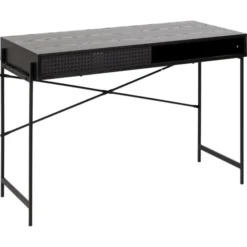 Paddington Skrivbord 110x50 cm Svart