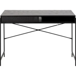 Paddington Skrivbord 110x50 cm Svart