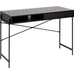 Paddington Skrivbord 110x50 cm Svart