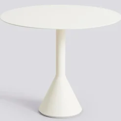 Palissade Cone Bord Ø90 Cm, Krämvit
