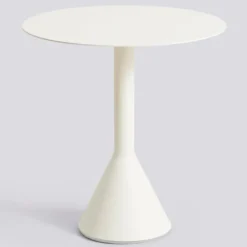 Palissade Cone Bord Ø70 Cm, Krämvit