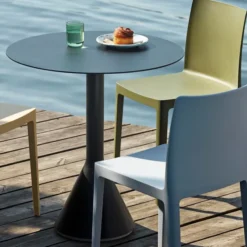 Palissade Cone Bord Ø70 Cm, Krämvit