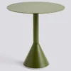 Palissade Cone Bord Ø70 Cm, Olivgrön