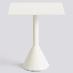 Palissade Cone Bord 65 X 65 Cm, Krämvit