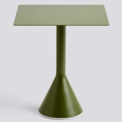 Palissade Cone Bord 65 X 65 Cm, Olivgrön