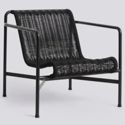 Palissade Cord Loungestol Låg Antracit