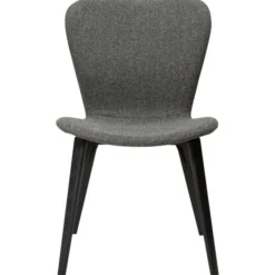 Paragon Stol Pebble Grey Bouclé, Black Ash