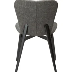 Paragon Stol Pebble Grey Bouclé, Black Ash