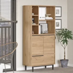 Paramaribo Cabinet (74,8 x 161,6 x 35,5 cm) Valnöt Förvaringsskåp
