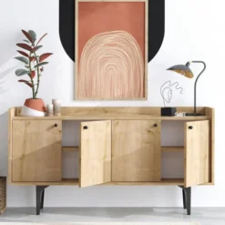 Paramaribo (150 x 80 x 40 cm) Konsol Sapphire Oak