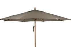 Parma Träparasoll Ø 3,5 m Trä/Taupe