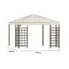 Paviljongtak till Hov Beige, 400 cm