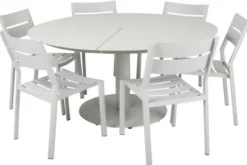 Peace Matbord Rund 150 cm Light Grey