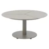 Peace Soffbord Light Grey Ø80x40 cm