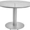 Peace Utebord Rund 110 cm Light Grey