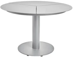 Peace Utebord Rund 110 cm Light Grey