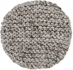 Pego Sittdyna Rund 36 cm Ljusgrå