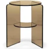 Pepe Soffbord Glas 40cm Bronze