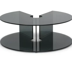Pepe Soffbord Glas 90cm Smoke