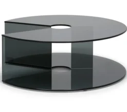 Pepe Soffbord Glas 90cm Smoke