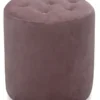 Pisa Sittpuff Rosa Sammet