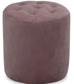 Pisa Sittpuff Rosa Sammet